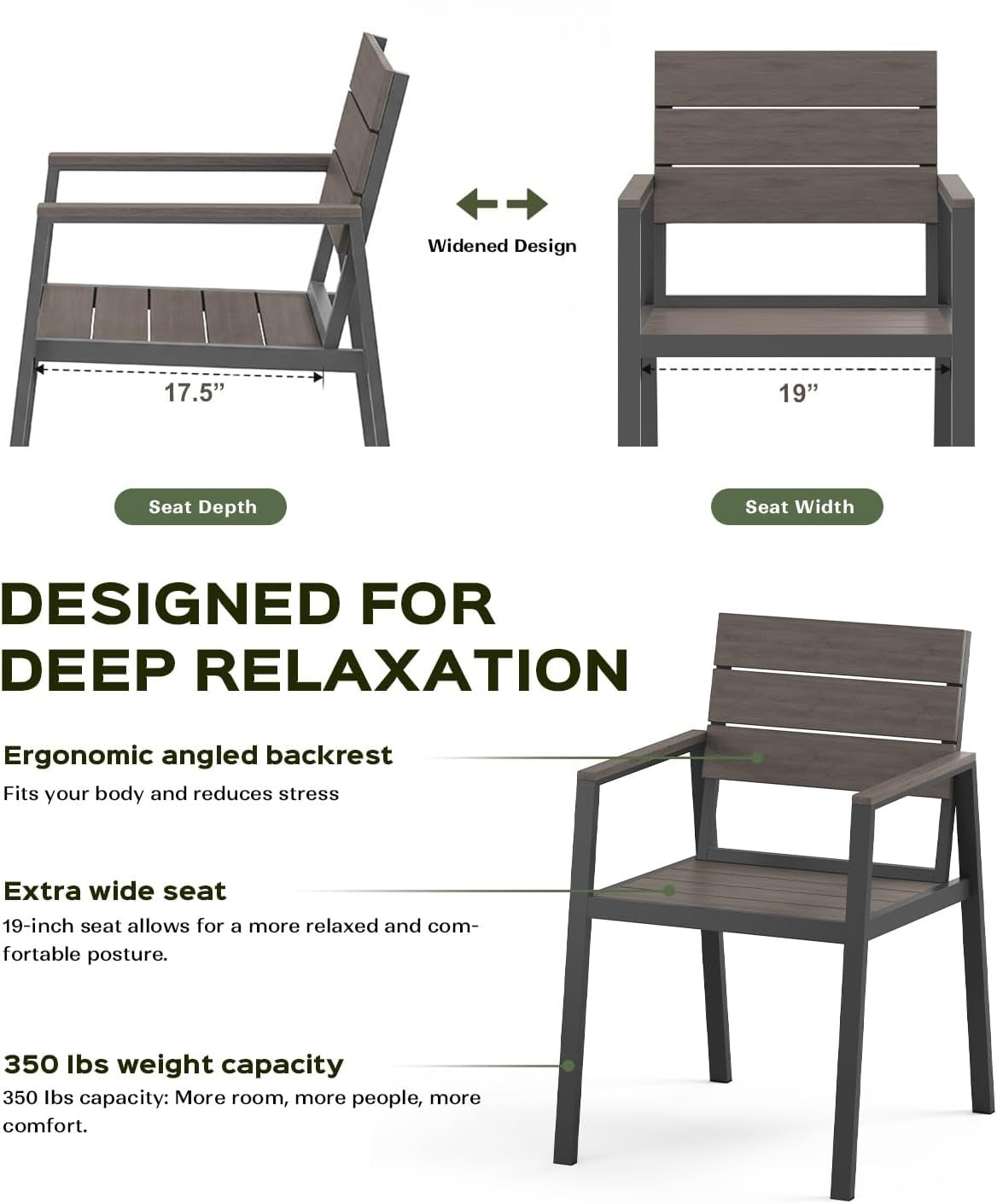 Aluminum 7‑Piece Patio Outdoor Dining Set