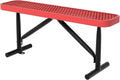 Heavy‑Duty Metal Outdoor Park Bench