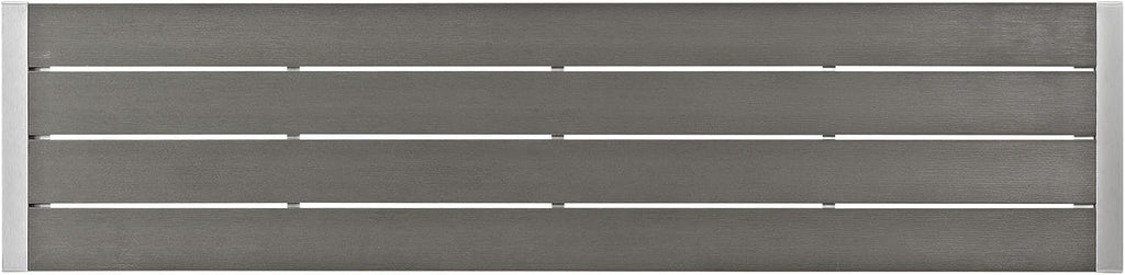 Aluminum Weather‑Resistant Outdoor Patio Bench