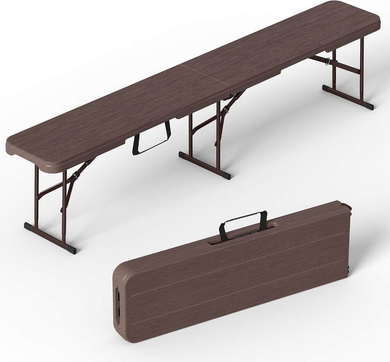 Portable Plastic Indoor Outdoor Folding Bench