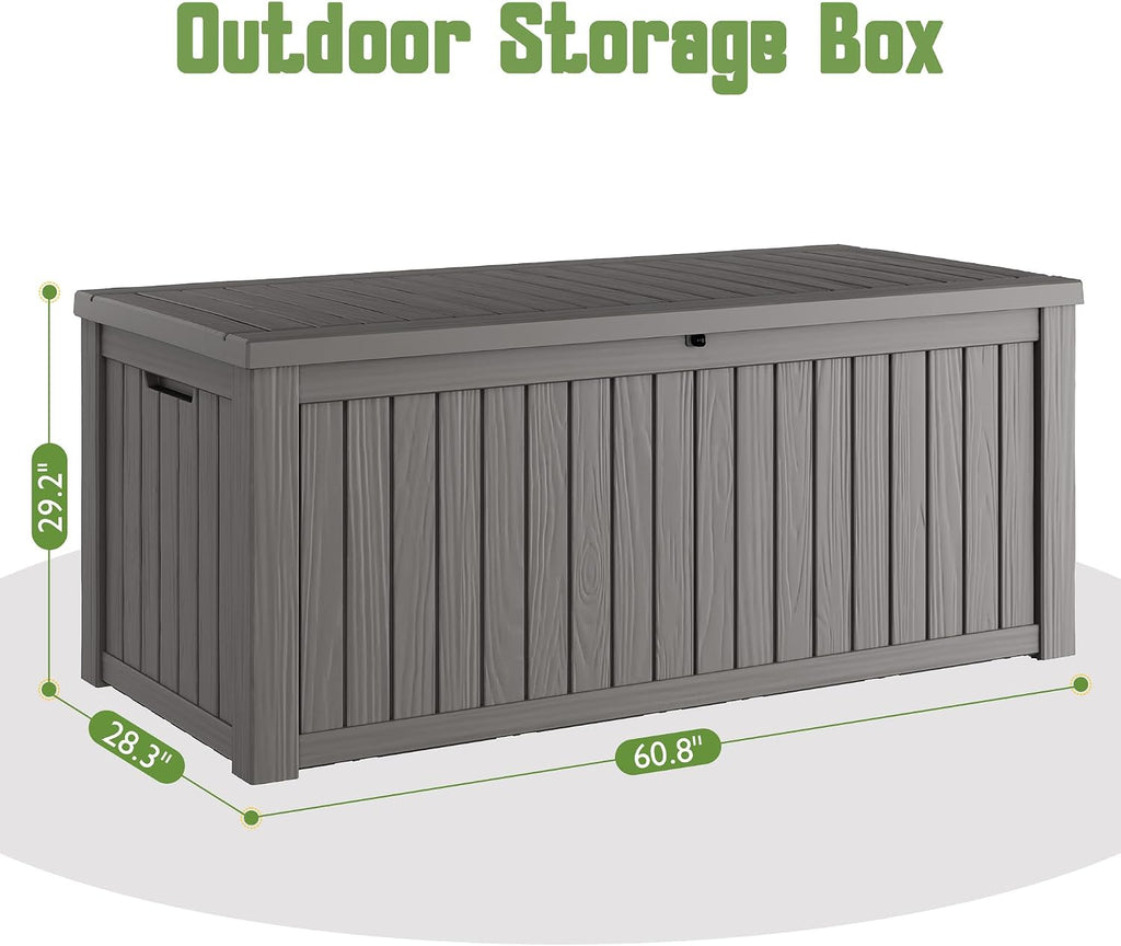 Waterproof Large Outdoor Patio Storage Deck Box