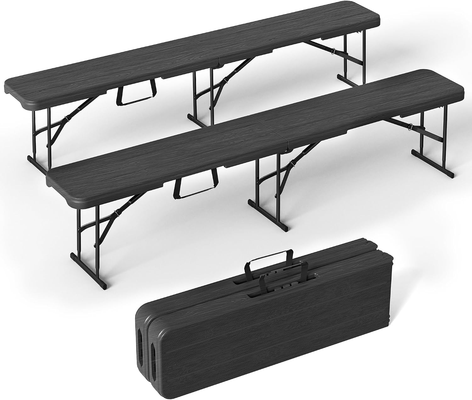 Portable Plastic Indoor Outdoor Folding Bench