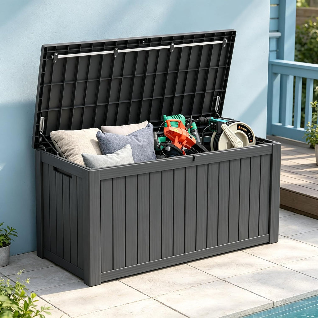 Waterproof Resin Outdoor Deck Storage Box