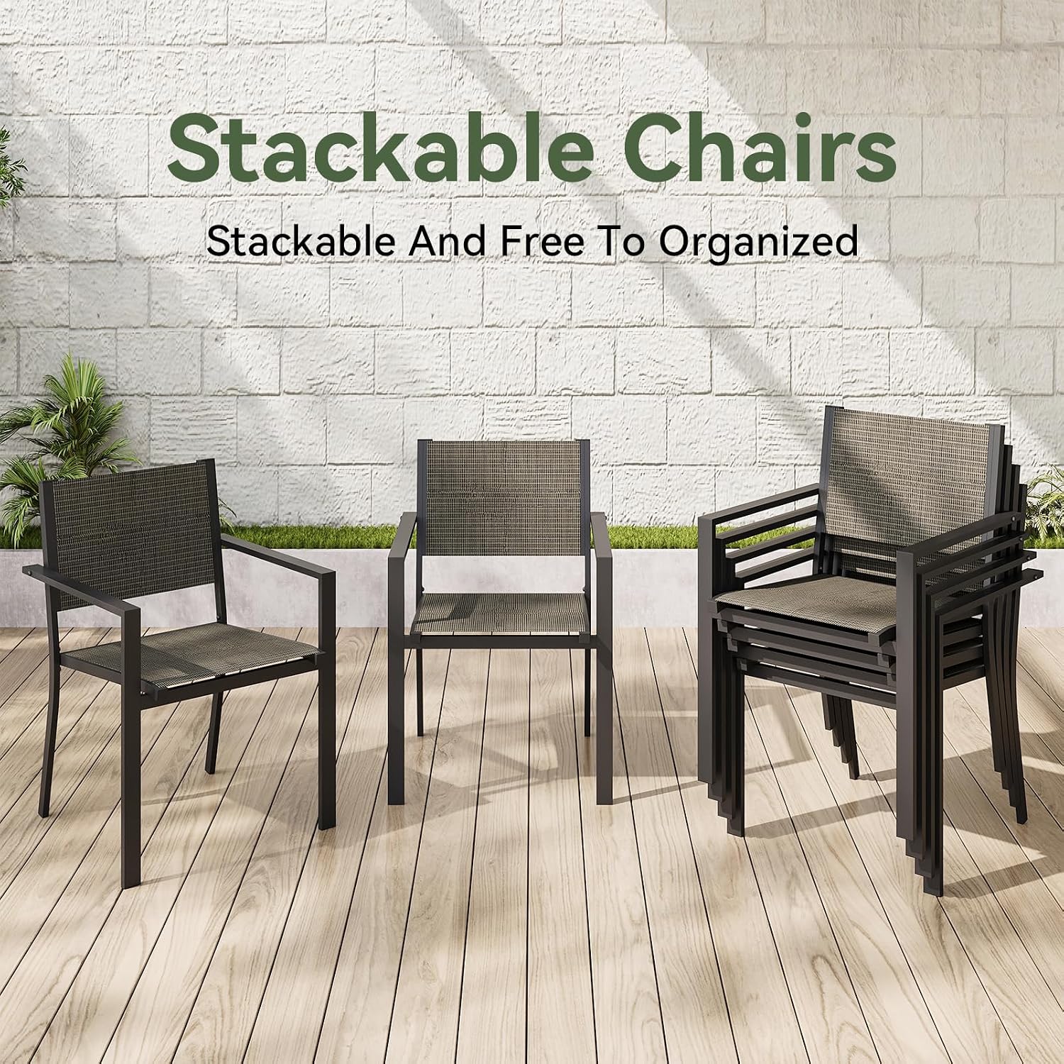 All‑Weather 7‑Piece Patio Dining Furniture Set