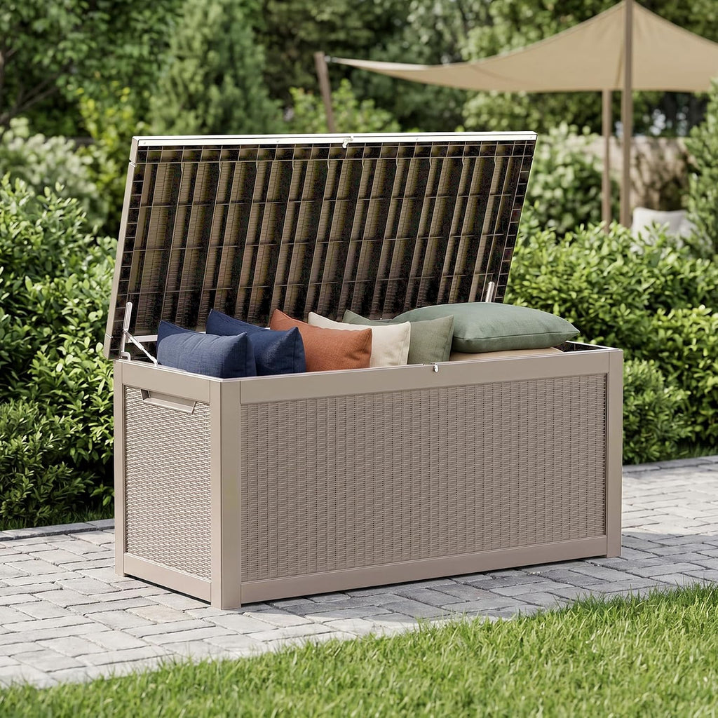 Large Lockable Resin Outdoor Storage Box